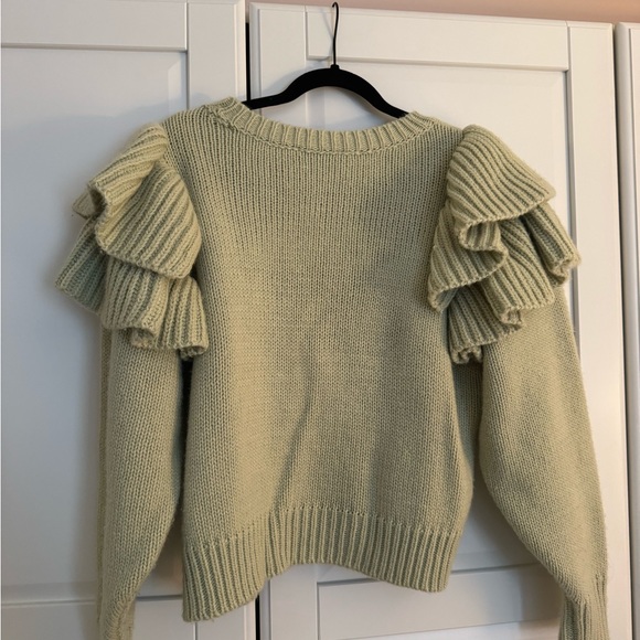 Minkpink Ruffle Sweater - Picture 2 of 3